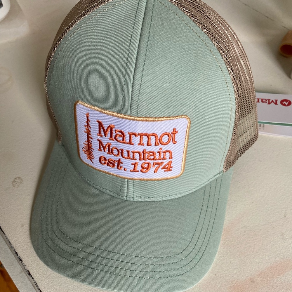NEW Marmot Trucker Hat